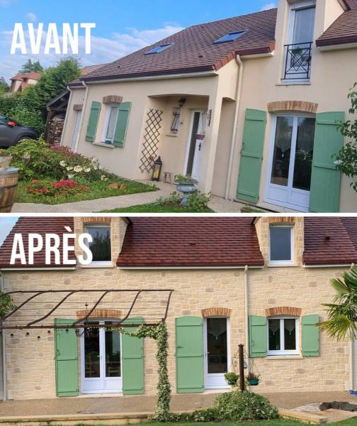 Ravalement Imitation Pierre  - Yvelines (78)